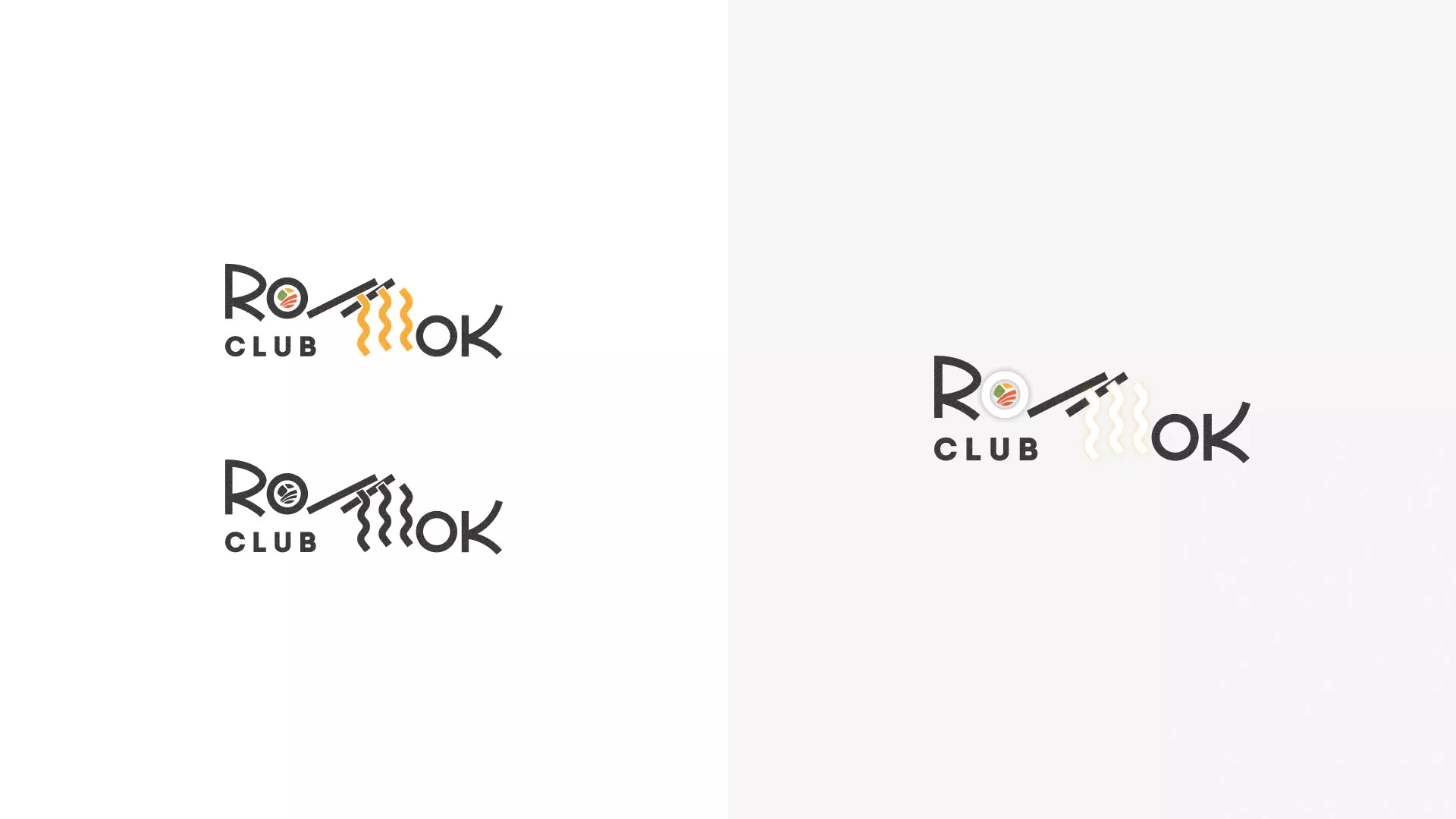 Создание логотипа суши-бара «Roll Wok Club» в Петровске-Забайкальском